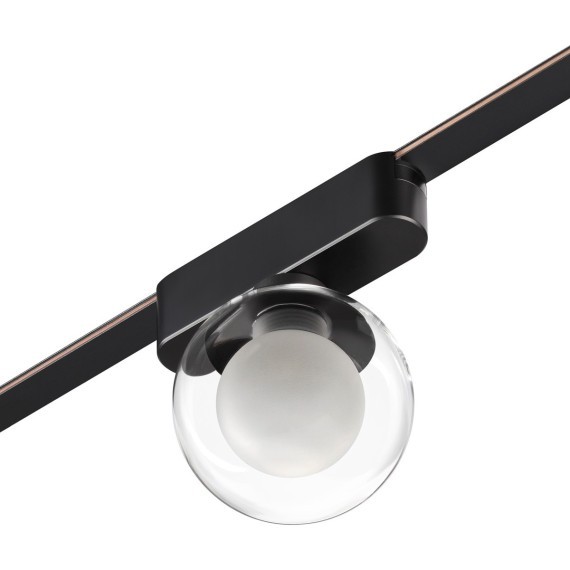 359474 Трековый ременный светодиодный SMART светильник c доп. механическим перекл. цветности Novotech EASY CRI90+ 3000-6000К 170Лм 80° 6W TUYA, Алиса, Wi-Fi