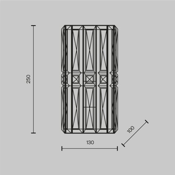 Настенный светильник (бра) Maytoni MOD094WL-01CH