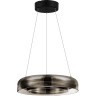 SL6019.323.01 Светильник подвесной ST-Luce Черный/Дымчатый, Белый LED 1*18W 3000K FORAY