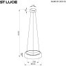 SL6019.323.01 Светильник подвесной ST-Luce Черный/Дымчатый, Белый LED 1*18W 3000K FORAY