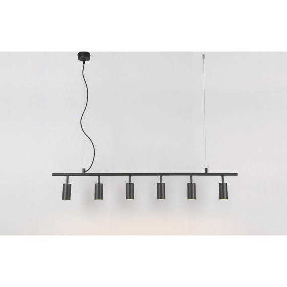 Светильник потолочный Crystal Lux RIVO SP6 L1200 BL 4240/206