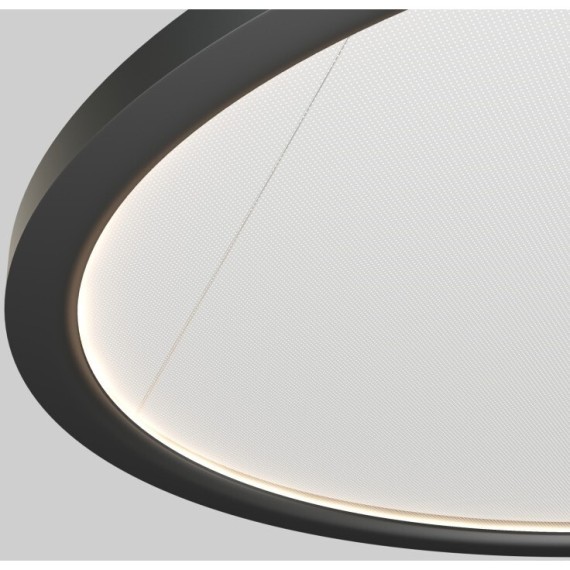 DK6617-BK Подвесной светодиодный SMART светильник 35Вт 2700-6000K управление пульт Д/У (в комплекте) или телефоном DENKIRS VEIL