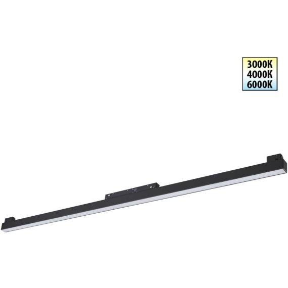 359621 Трековый светильник Novotech SHINO с переключ. цв. темпер. IP20 LED Ra90 Lm1350 3000К\4000К\6000К 30W 48V FLUM