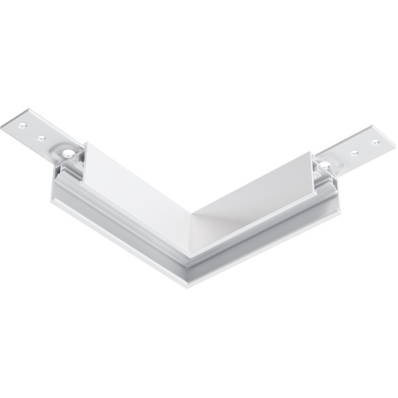 Угловой коннектор для низкопрофильного накладного шинопровода Maytoni Exility TRAM034CL-41W