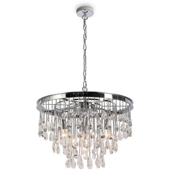 Подвесная люстра хрустальная Linn MOD091PL-05CH