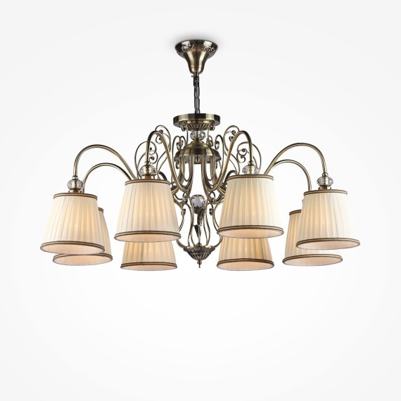 Люстра потолочная Maytoni ARM420-08-R Vintage под лампы 8xE14 40W