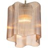 SL117.303.01 Подвес ST-Luce Бронзовый/Янтарный E27 1*60W ONDE