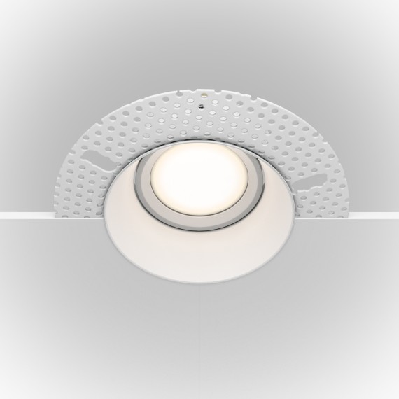 Светильник встраиваемый в стену Maytoni DL042-01W Dot под лампу 1xGU10 50W