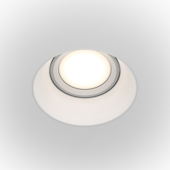 Светильник встраиваемый в стену Maytoni DL042-01W Dot под лампу 1xGU10 50W