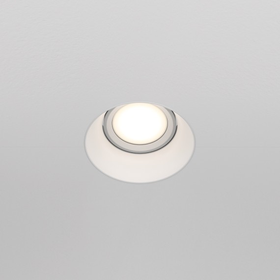 Светильник встраиваемый в стену Maytoni DL042-01W Dot под лампу 1xGU10 50W