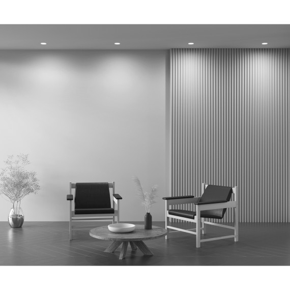 Светильник встраиваемый в стену Maytoni DL042-01W Dot под лампу 1xGU10 50W