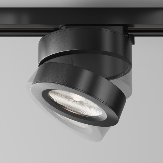 Однофазный двужильный светодиодный трековый светильник Maytoni Unity TR006-1-12W3K-B4K Magic 4000К 1000Лм CRI80+ 36° 12Вт