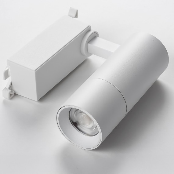 Однофазный двужильный светодиодный трековый светильник Lightstar 229146 Volta 4000К 1080Лм CRI80+ 18-60° 12Вт