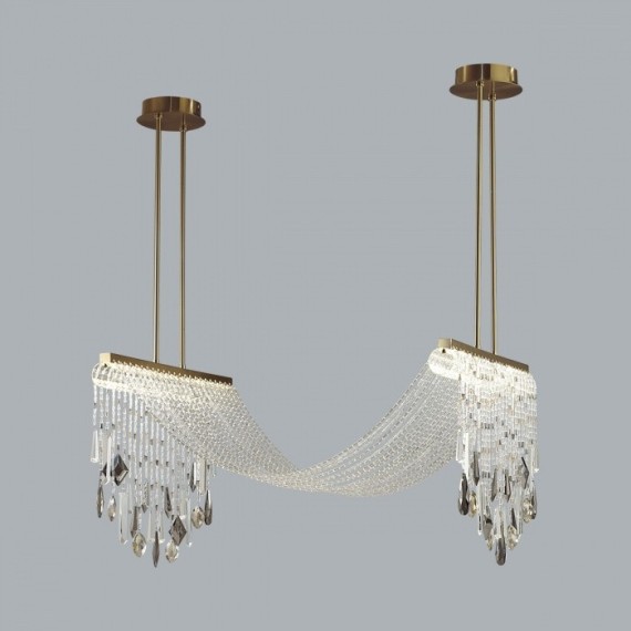 Люстра LED 48W 3000K 2239Лм Odeon Light AFINA 5420/48L