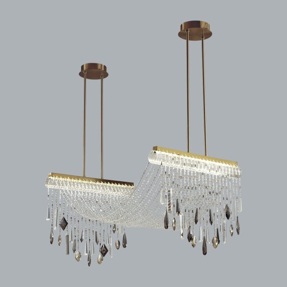 Люстра LED 48W 3000K 2239Лм Odeon Light AFINA 5420/48L