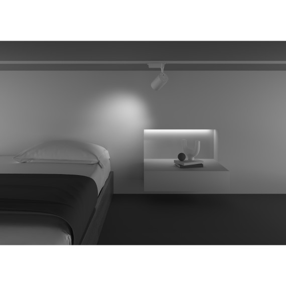 Однофазный двужильный светодиодный трековый светильник Maytoni Unity TR003-1-26W4K-M-W Vuoro 4000К 2790Лм CRI90+ 36° 26Вт