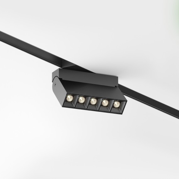 TR077-2-10W3K-B Трековый магнитный светодиодный светильник Maytoni Gravity CRI90+ 3000К 513Лм 30° 10Вт