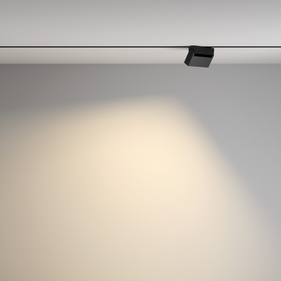 TR077-2-10W3K-B Трековый магнитный светодиодный светильник Maytoni Gravity CRI90+ 3000К 513Лм 30° 10Вт