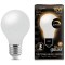 102202110-D Лампа Gauss Filament А60 10W 820lm 2700К Е27 milky диммируемая LED 1/10/40
