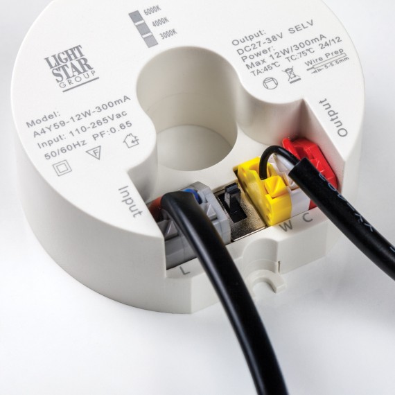 Светильник светодиодный встраиваемый заливающего света с переключателем CCT  Acuto Lightstar 215807