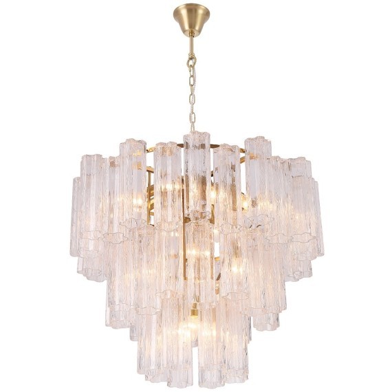Люстра Crystal Lux ROSE SP15 BRASS