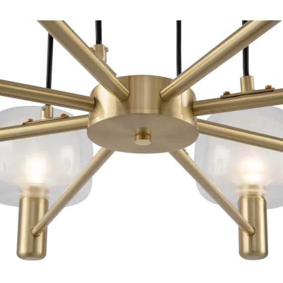 Люстра подвесная Maytoni MOD411PL-08G Vision под лампы 8xE14 60W