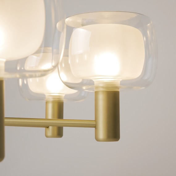 Люстра подвесная Maytoni MOD411PL-08G Vision под лампы 8xE14 60W