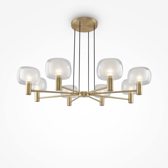 Люстра подвесная Maytoni MOD411PL-08G Vision под лампы 8xE14 60W