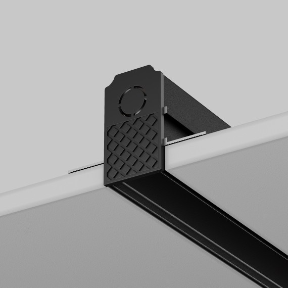 Комплект из 2 боковых заглушек для шин в ГКЛ потолки 9.5 и 12.5мм TRA034EC-42B