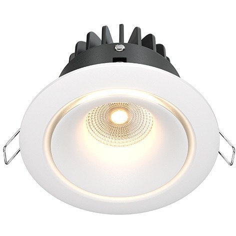 Встраиваемый светильник Maytoni DL031-2-L12W Yin светодиодный LED 12W