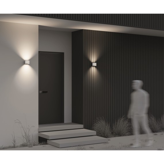 Уличный настенный светильник Maytoni O573WL-L6W Fulton IP54 светодиодный LED 6W