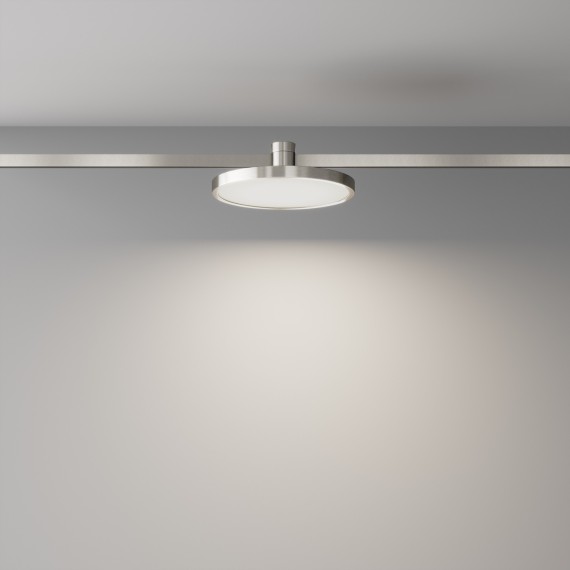 Трековый светильник Maytoni Plato Flarity 4000K 10Вт 120° TR153-1-10W4K-PT