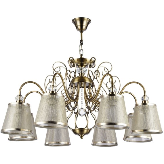 Люстра подвесная Freya FR2405-PL-08-BZ Driana под лампы 8xE14 40W