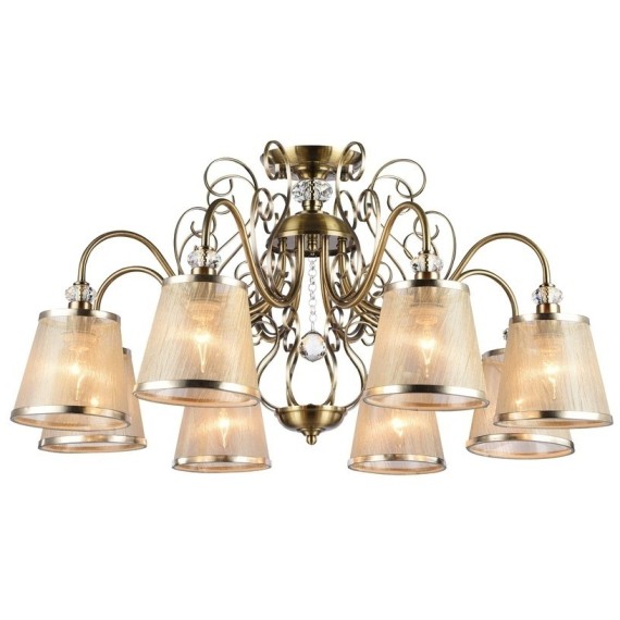 Люстра подвесная Freya FR2405-PL-08-BZ Driana под лампы 8xE14 40W