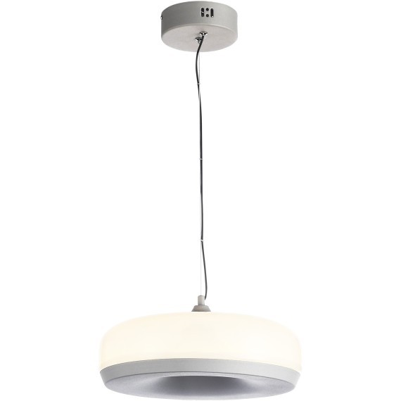 SL6014.503.01 Светильник подвесной ST-Luce Серый/Молочный LED 1*42W 3000K RIPPLE