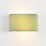 8326/2W Настенный светильник шириной 20см с текстильным зеленым плафоном под лампы E14 2*40W 220V Lumion GOFERA