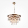 Подвесная люстра хрустальная Linn MOD091PL-05G