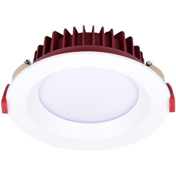 ST752.548.18 Св-к встр. Белый LED 1*18W 4000K 1 440Lm Ra80 100° IP44 D140xH52 100-240VV Встраиваемые светильники