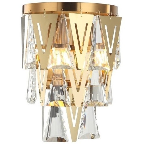 Светильник настенный хрустальный Stilfort 2148/05/02W серия Vaviani