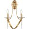 SLE120211-02 Светильник настенный Французское золото E14 2*40W FILATTA