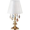 Настольная лампа Crystal Lux MERCEDES LG1 GOLD/COLOR