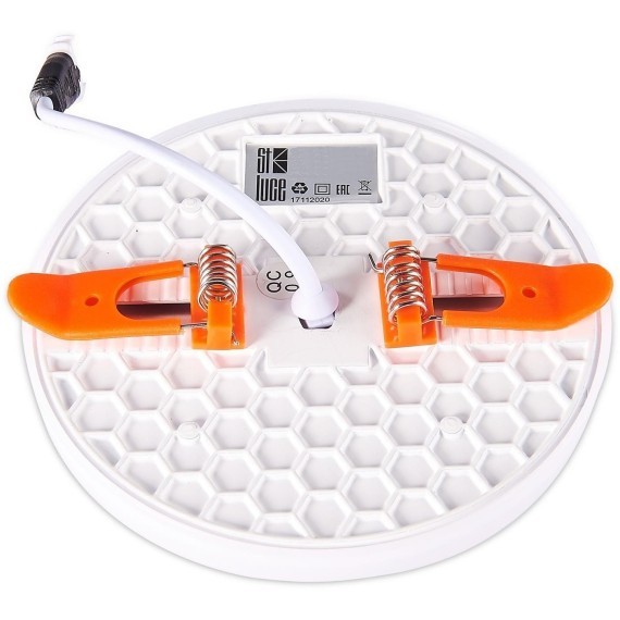 ST700.538.16 Св-к встр. Белый LED 1*16W 3000K 1 380Lm Ra80 180° IP44 D120xH20 85-265V Встраиваемые светильники