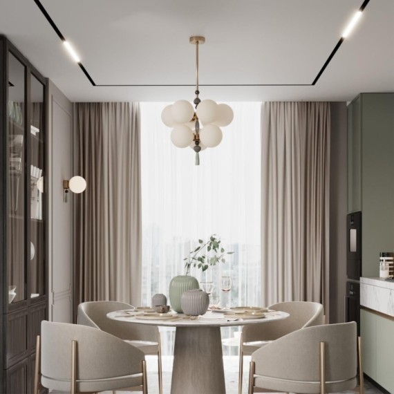 Люстра на штанге Odeon Light 5405/9 Palle под лампы 9xE14 40W