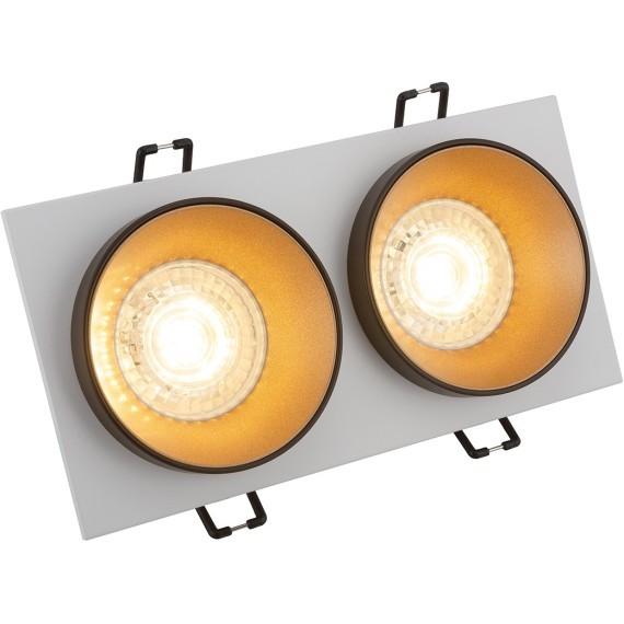 Встраиваемый светильник, IP 20, 50 Вт, GU10, Denkirs DK2422-GD