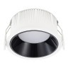 ST755.438.12 Св-к встр. Черный LED 1*12W 3000K 1 080Lm Ra80 120° IP20 D105xH50 100-240V Встраиваемые светильники