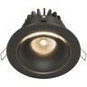 Встраиваемый светильник Maytoni DL031-2-L12B Yin светодиодный LED 12W