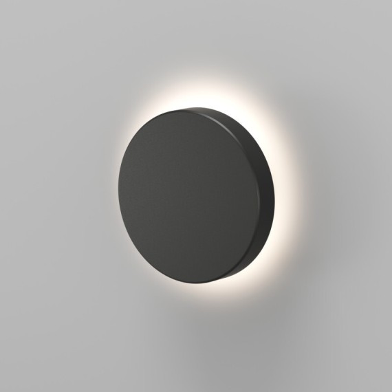 DK9701-BK Настенный черный светодиодный уличный светильник Denkirs DRAMEN IP65 15Вт 3000К 870лм CRI80 70°