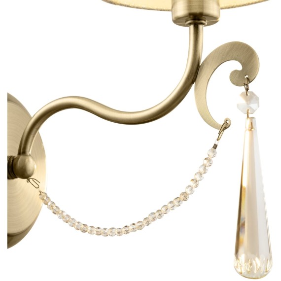 Бра Freya FR2019WL-01BS Madeline под лампу 1xE14 40W