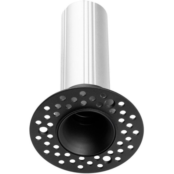 4787-1C Встраиваемый светодиодный светильник с доп. рамкой под штукатурку, черный, 6Вт 240Лм 3000;4000;6000K CRI90+ 15° IP20