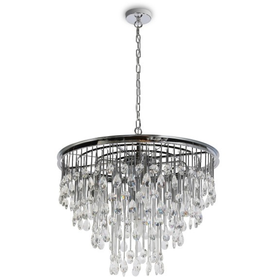 Подвесная люстра хрустальная Linn MOD091PL-07CH